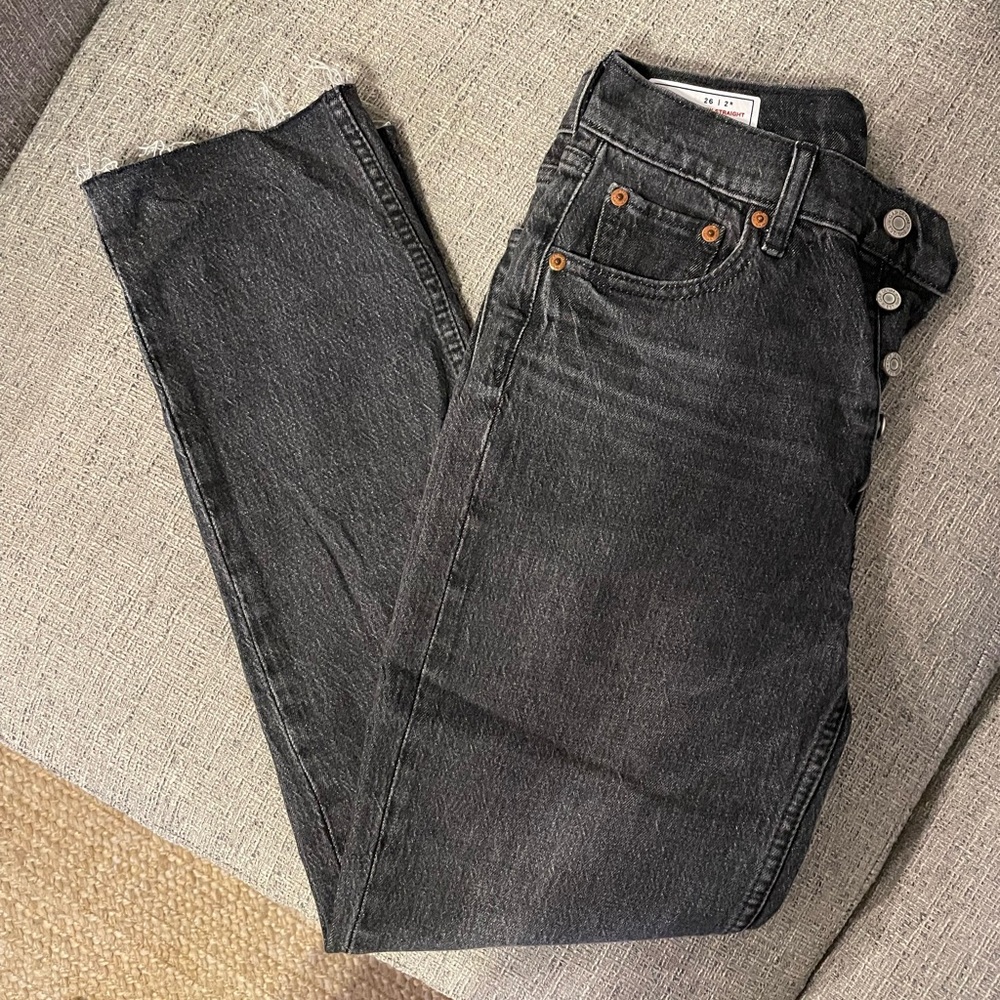 Gap Cheeky Straight High Rise Jeans